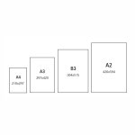 개폐식 포스터스탠드 POP스탠드 거치대 A4 A3 A2 사이즈별 : 방꾸미기몰