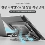 나무에 올라간 곰은 패드 그림 거치대 태블릿 PC용 핸드페인팅  전용 탁상용 휴대용 방열 트레이 서피스 학습 인강 패드 프로 지지 선반 : 동리산파
