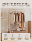 가벼운 옷걸이 모자걸이 행거걸이 침실 이동식 옷걸이 옷걸이 더러운 옷통 망홍 가정용 빨래건조대 : 다네가드