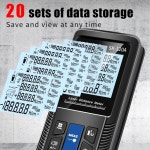 드론 가방 레이저 줄자 거리 측정기 포터블 휴대용 지능형 테스트 눈금자 M4YD : 릴리유통