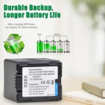 2X3000mAh CGADU21 VWVBD210 DZBP21 배터리 CGRDU06 DU07 DU14 NVGS10 CGADU12 GS100K GS17E  충전기 : 인쇼핑닷