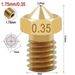 필라멘트 Makerbot RepRap용 3D 프린터 노즐, J 헤드 V5 압출기 0.1-1.0mm, : DiEU종합쇼핑몰원