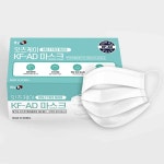 잇츠케이 KF-AD 덴탈마스크 국내산 화이트 50매 X 50개 (2500개) : 건강도움