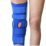 전방십자 인대 보조기 무릎 반깁스 각도 조절기 다리 깁스 보조기 : 이음대형몰