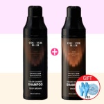 시즌4 꾸띄르염색샴푸 스킨락토7714 새치 염색 샴푸 190ml 진갈색+멋내기갈색 : 엘로힘Elohim
