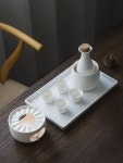 도쿠리 워머 세트 도자기 정종 사케잔 아츠캉 술잔 중탕 데우기 : 디레나스토어