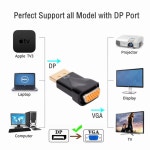 PzzPss PC 프로젝터 DVD TV 노트북 모니터용 디스플레이 포트VGA 어댑터 DP 수VGA 암 변환기 1080P 디스플레이 포트 : 인쇼핑닷