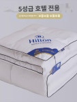 힐튼 일림 면 실크 이불 100 뽕 실크 봄가을 이불 심겨울 이불 면 에어컨 여름 이불 : 도도리1