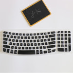 로지텍 WAVE KEYS 전용 블랙 키스킨 고탄력 TPU 방수 키보드 고급 커버 : 와이키몰
