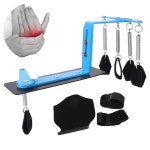 손가락 재활 손 훈련 장비 부목 보호대 교정 동적 손목 보조기 건 회복 운동 : 엠엔제이30