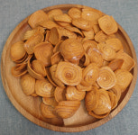 추억의 봉봉 고구마 스낵 1봉지243G : 나무과자