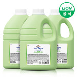 아이깨끗해 핸드워시 대용량 청포도 2.45L 3개 : 라이온코리아 정식 인증몰