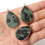 천연 석재 슬라이스 쥬얼리 펜던트 보석 1 개 석영 미네랄 액세서리 여성 남성 수제 목걸이 : 윙윙마켓 윙윙마켓