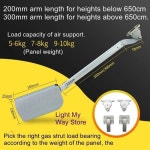 캐비닛 업턴 접이식 문짝 지지대 로드, 매달린 연결 하드웨어 가스 스트럿 피팅, 텔레스코픽 유압 : 더블유엠지코리아