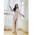 밸리댄드 벨리댄스 댄스복 여성 상의 밸리댄스복 신상 벨리댄스복... 여자 밸리댄스연습복 세트 밸리댄스 공연복 의상 오리엔탈... 