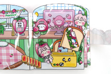 소워니놀이터 새콤달콤 딸기 축제 스퀴시북 만들기 DIY 종이놀이 : 소워니놀이터