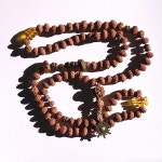 개기일식 108 염주 블랙 앰버 호박석 108 염주 한정판 : 바즈라다와