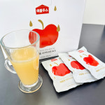 애플팜 100% 국내산 부사 시나노골드 사과즙 120ml 50포 애플주스 : 소중한 우리아기