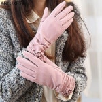 H9955 터치 스크린 여성 장갑 windproof 따뜻한 승마 운전 가을 겨울 두꺼운 열 야외 패션 소녀 핸드 : 윙윙마켓 윙윙마켓