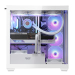 다크플래쉬 DS900 ARGB 강화유리 (화이트) 컴퓨터 어항케이스 : 다크플래쉬