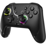 FONLAM Switch 지원 컨트롤러 PC/iOS/Android/Steam Deck도 지원 홀 스틱 데드존 없음 자이로에임 기능 매크로 대응 RGB 라이트 홀 센서... 