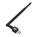 AHD DVR DVR용 휴대용 USB 7601 칩 와이파이 어댑터 5dB 안테나 150Mbps 랜 무선 네트워크 카드 : 글로벌바이에이블