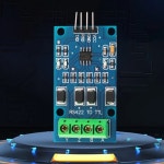 상호 변환 TTL 양방향 신호 모듈 전이중 422 턴 단일 칩 모듈 15KV ESD 보호 RS422 : 월드오프마켓