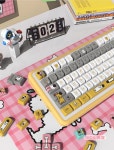 MDA 키캡 멍뭉별 키보드 키캡 - PBT 염료승화 : For Sun