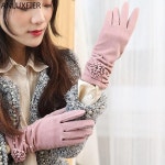 H9955 터치 스크린 여성 장갑 windproof 따뜻한 승마 운전 가을 겨울 두꺼운 열 야외 패션 소녀 핸드 : 윙윙마켓 윙윙마켓