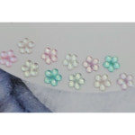 글라스 쪼꼬미 플라워 믹스파츠 약100개입 (AM9) : 네일재료펙토리