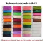 블루 로얄 야광응원봉 쉬어 오간자 스웨그 원단 웨딩 파티 용품 장식 홈 텍스타일 6m : 해외구매3