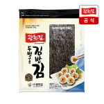 [광천김] 소문난 두번구운 김밥김 100매(220g) : 주식회사 광천김
