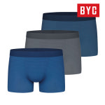 BYC 보디가드 남성 프리미엄 60수 80수 면스판 인견 드로즈 사각 팬티 3매입 : BYCMall