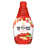 청우 딸기시럽 520g : 더커피 주식회사