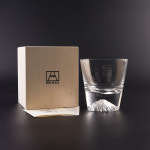 KIMURA Mt.Fuji Glass 마운틴 후지 락 텀블러 위스키 온더락 글래스 우든박스 포장 : 글렌캐런
