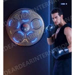 복싱 머신 기계 음악 스마트 블루투스 펀칭 다이어트 백 패드 운동용 훈련 장비 트레이너 충전 : 머니위치