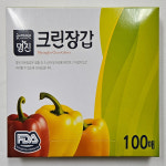 명진 크린장갑 100매 일회용 위생장갑 : 잡모이1