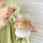 동글 웨이브 물결 내열 유리컵 기본 카페컵 집들이 선물 : 그릇맛집