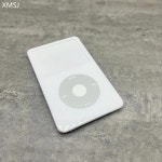 흰색 플라스틱 전면 페이스 플레이트 하우징 커버, 클릭 휠, 중앙 iPod 5th 비디오 30gb U2 : 골드 상사
