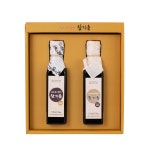 [참기름270ml+들기름270ml] 경기도참좋은상품 김포시니어클럽 김포원조할매참기름 2종 선물세트 : 마켓경기