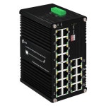 산업용  L2 + 포트 관리 (PoE) 이더넷 스위치, Din 레일 웹 링 : 아원상사