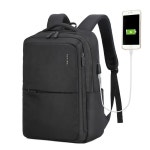 대 회사원 출퇴근 usb 스마트 직장인 백팩 출근 노트북 학생 남성 가방 : 캘네시