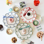 [초특가] 레드림 디저트볼 데이지접시 스프링접시 : 모닉리빙