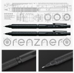 자동 으로 심이 나오는오 블랙 샤프 저중실 오렌지네로 orenzero 설계 : 오픈하우스방이