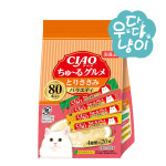 이나바 챠오츄르 14g x 80P 닭가슴살 버라이어티 고양이간식 : 우다다냥이