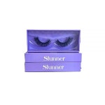 Miss MeCo Lashes Stunner/3팩 - 3D 컬리 인조 밍크 속눈썹 대담한 : 허쉬193