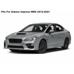 레인가드 빗물받이 호환 스바루 임프레자 WRX 2014 2015 2016 2017 2018 2019 2020 2021 창문 쉘터 비 : 본투비직구