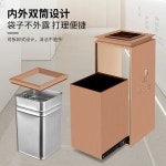 고급휴지통 가정용 심플 엔틱 선물용 10L 로비 대리석 : DISPLAY ROOM