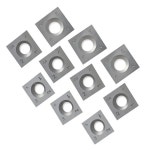 FOXBC 카바이드 인서트 커터, Grizzly T21348 및 나선형 사각형 스트레이트, 14.17x14.17x2.0mm : 가은컴퍼니5