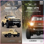 알앤이솔루션 | 112 Rc 자동차 Mn 모델 Mn82 레트로 풀 체중계 시뮬레이션 Lc79 RTR 24g 4WD 280 모터 리모컨 픽업 RC 트럭 모델 자동차 장난감...